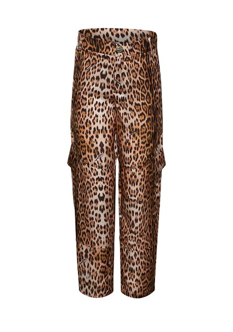 Pantalone con stampa ROBERTO CAVALLI KIDS | CGP26027PAF7MACULA